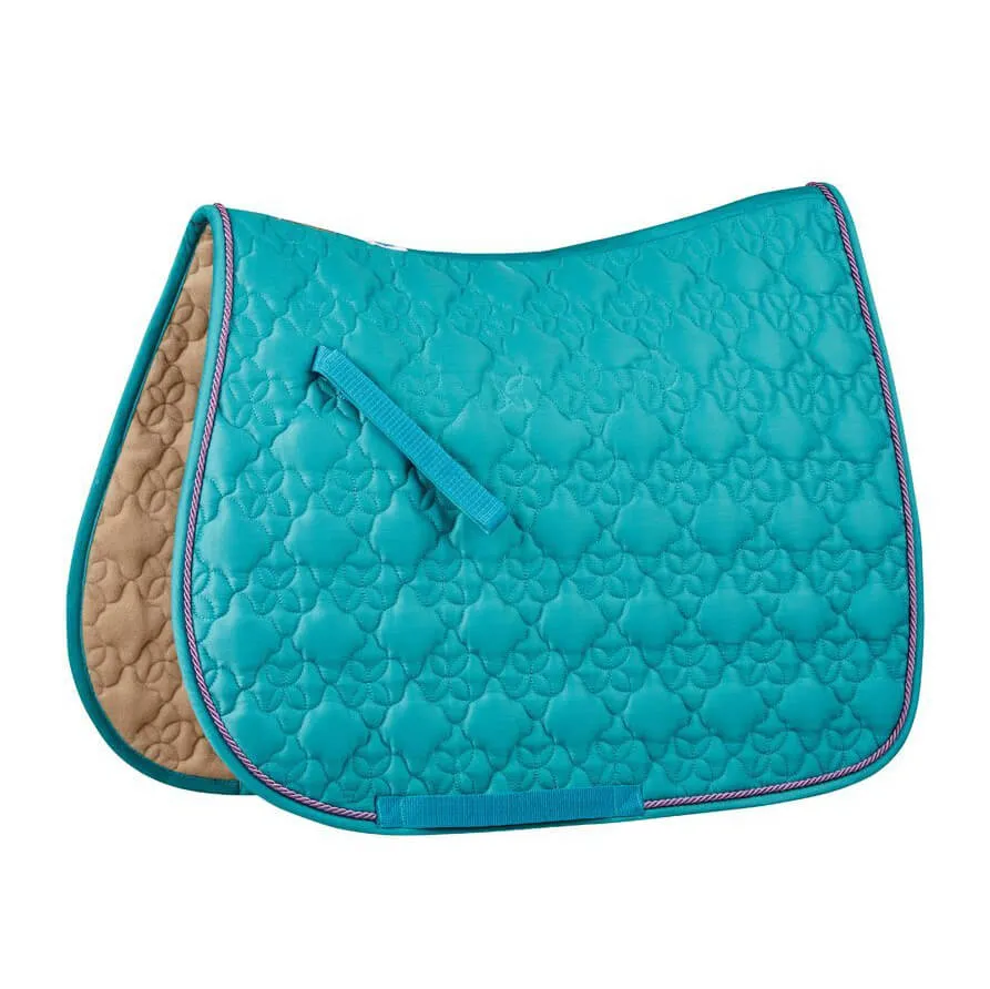 Roma Ecole Flower Diamond All Purpose Saddle Pad