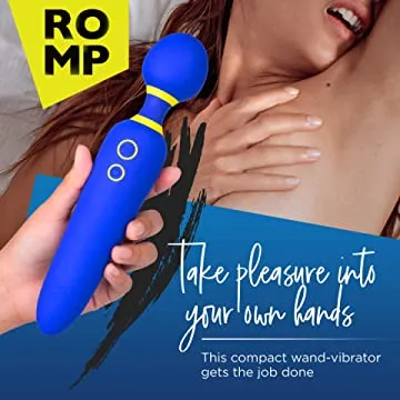 Romp Flip Powerful Rechargeable Silicone Wand Vibrator