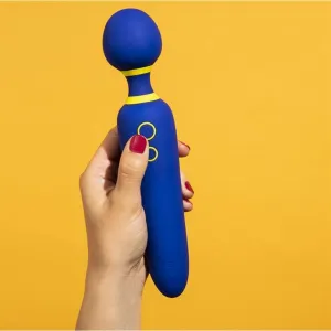 Romp Flip Powerful Rechargeable Silicone Wand Vibrator