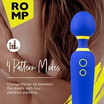 Romp Flip Powerful Rechargeable Silicone Wand Vibrator