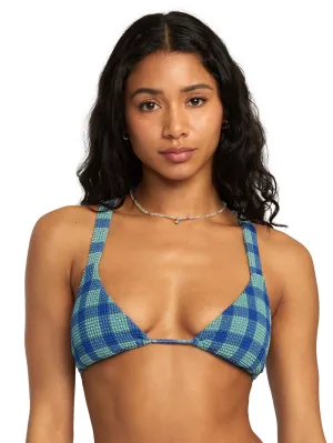 RVCA Ladies Prepped Wide Strap Bikini Top