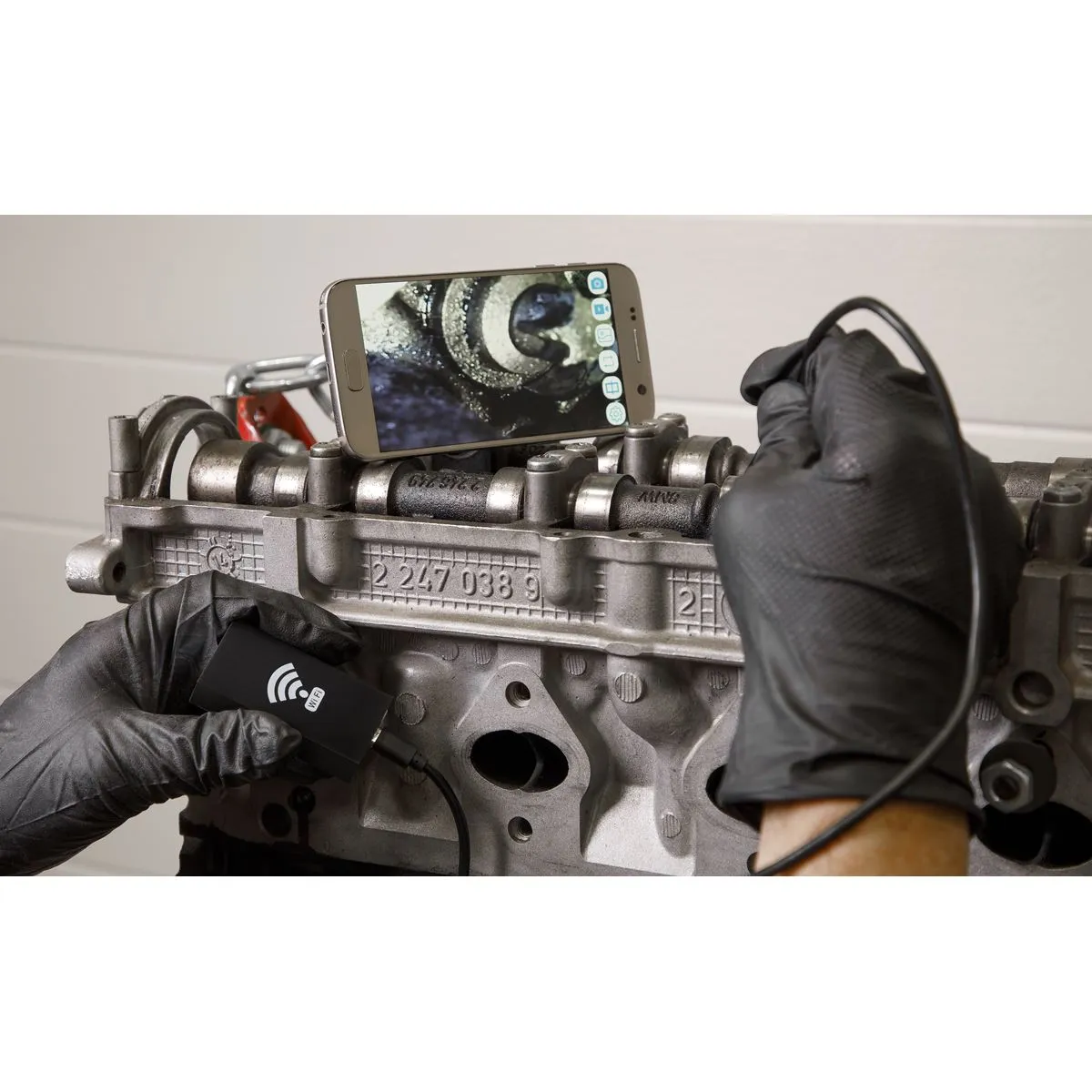 Sealey Wi-Fi Borescope Ø8mm