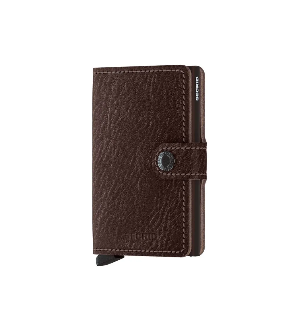 Secrid Miniwallet Vegetable Tanned Leather