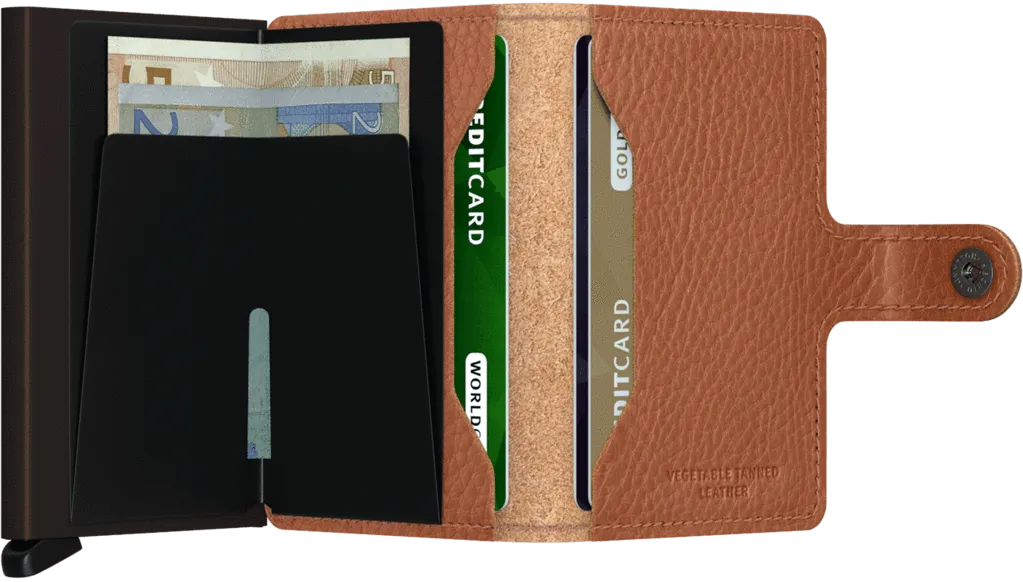 Secrid Miniwallet Vegetable Tanned Leather
