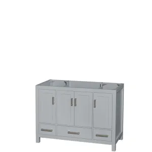 Sheffield 48 Inch Single Bathroom Vanity in Gray