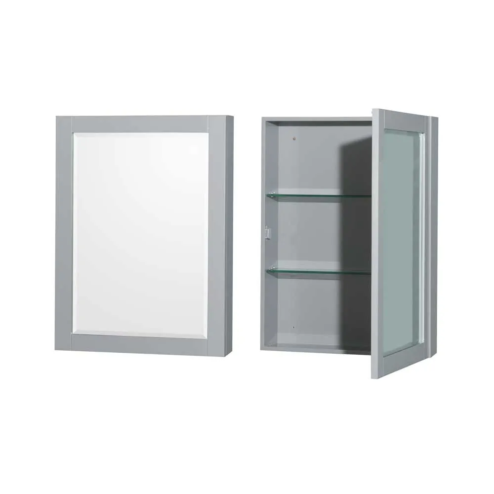 Sheffield 48 Inch Single Bathroom Vanity in Gray