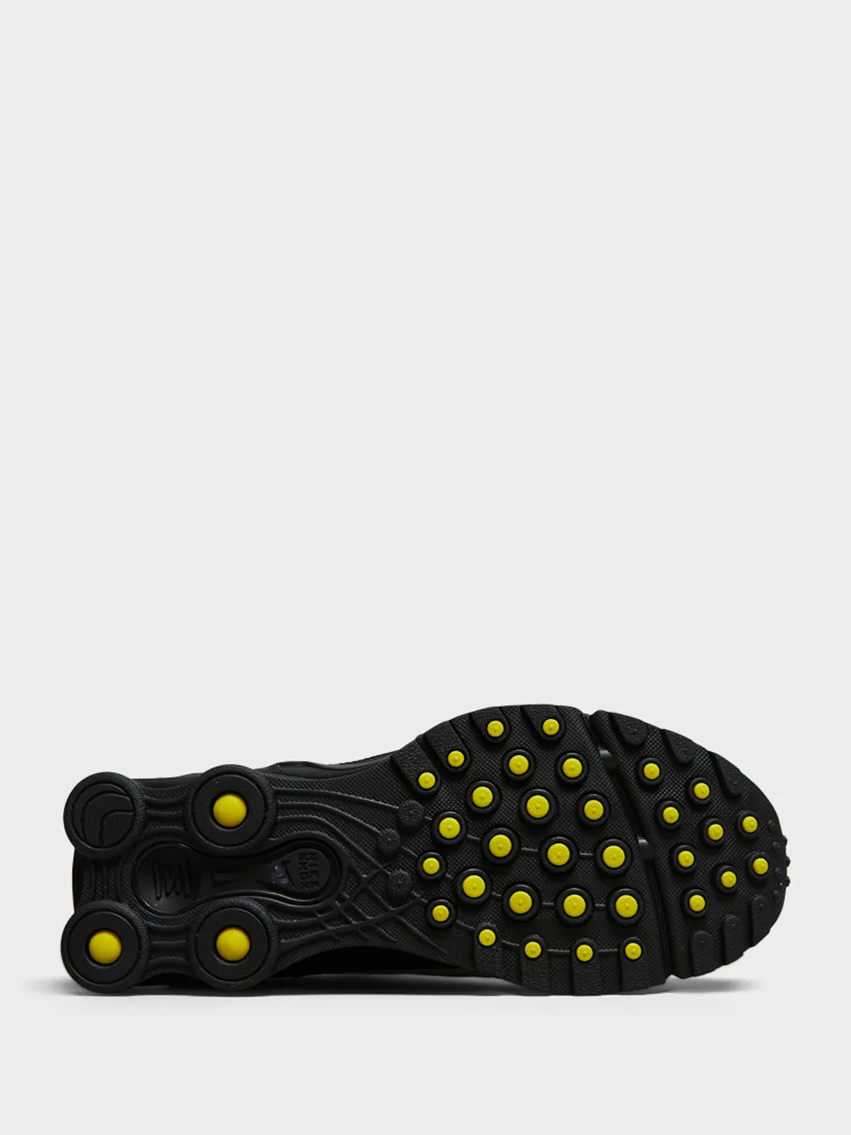 Shox Ride 2 Sneakers in Black Sail, Phantom and Reflect Silver