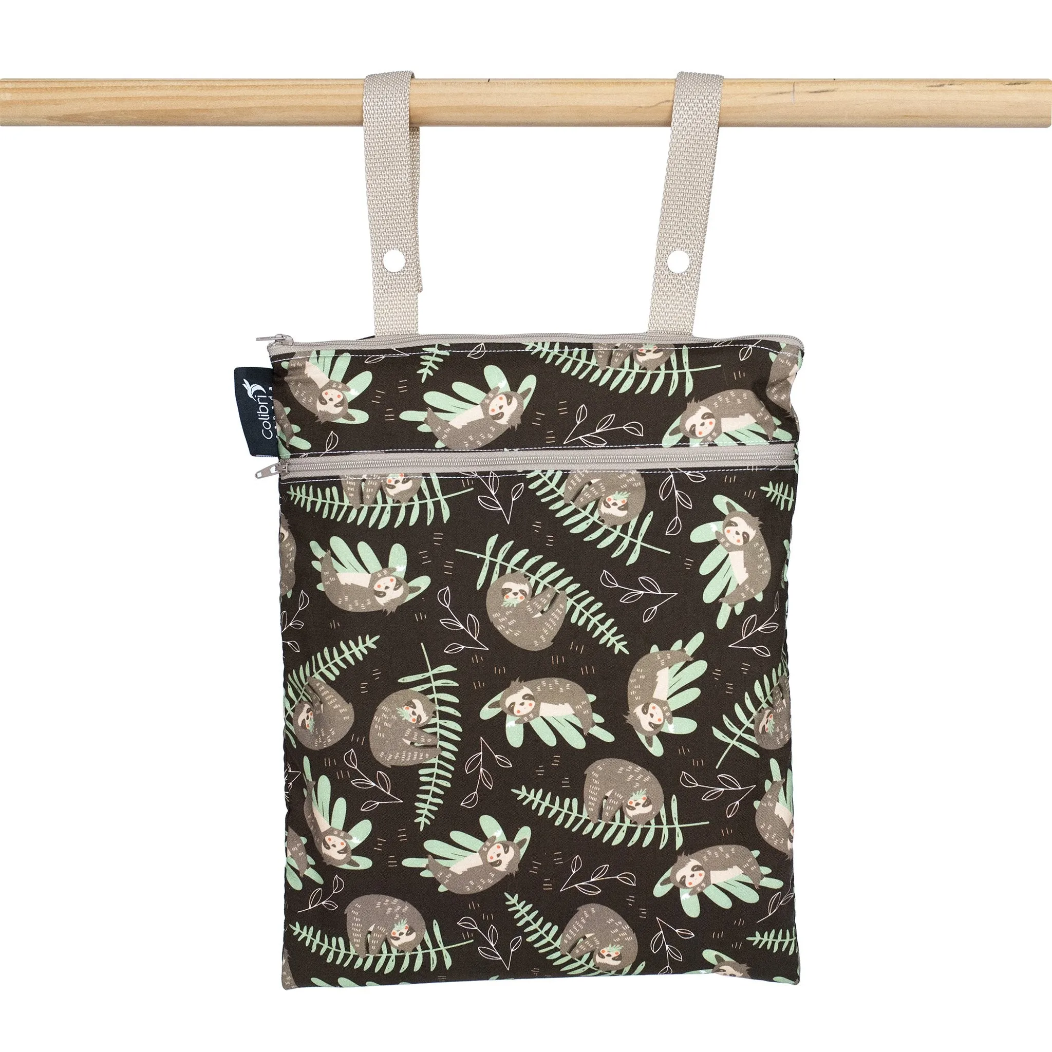 Sloths Double Duty Wet Bag