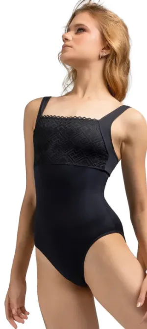 So Danca Black Adult RDE-2608 Leotard
