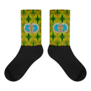 Socks (Unisex)(Ouroboros Smith Butterfly) RJSTH@Fabric#10 RJSTHW2021 RJS