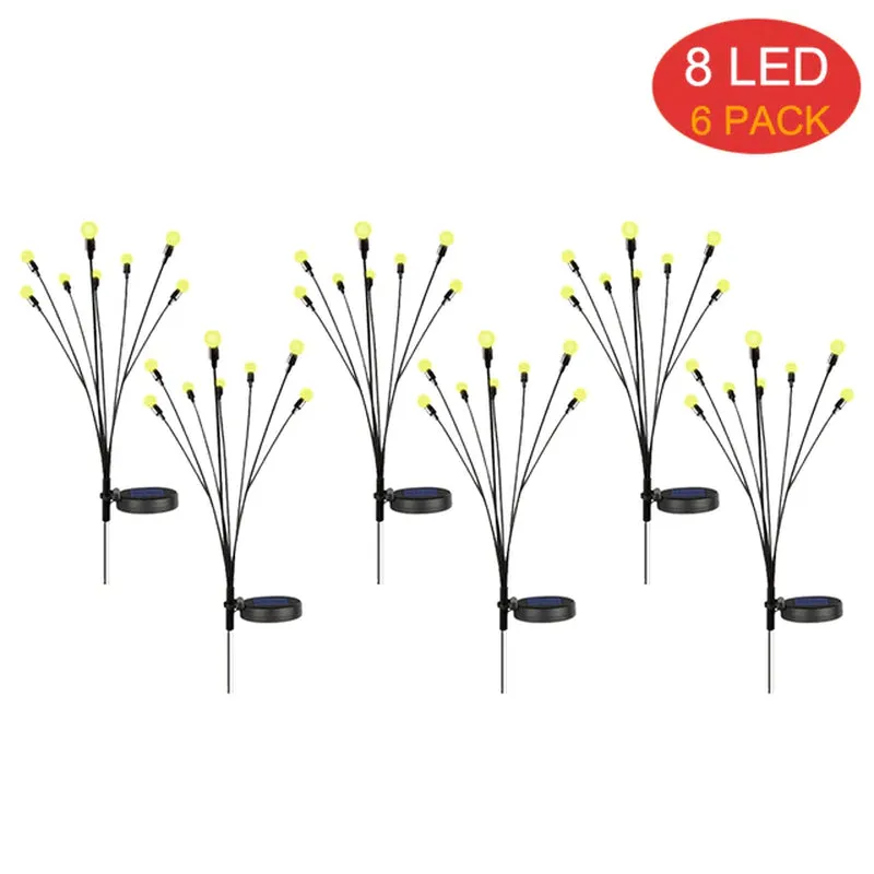 Solar Firefly LED Garden Lights