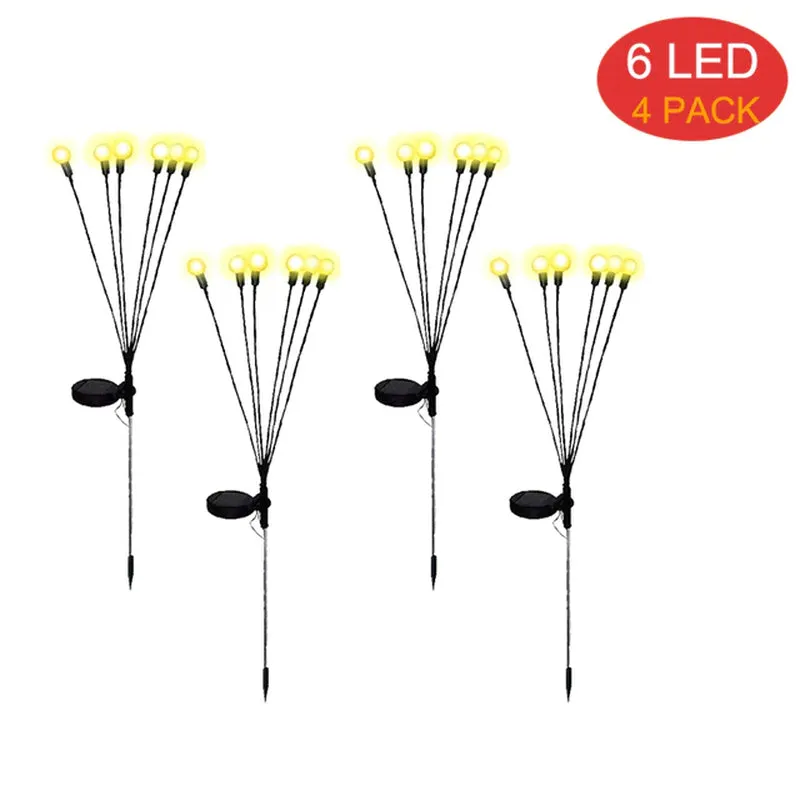 Solar Firefly LED Garden Lights