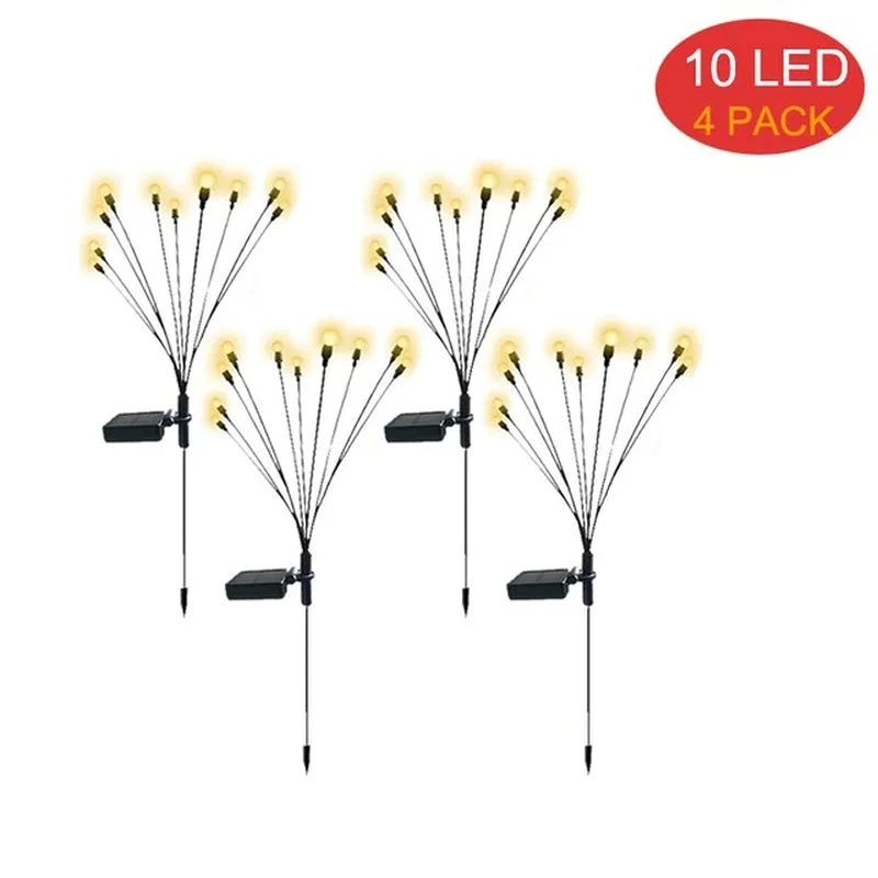 Solar Firefly LED Garden Lights