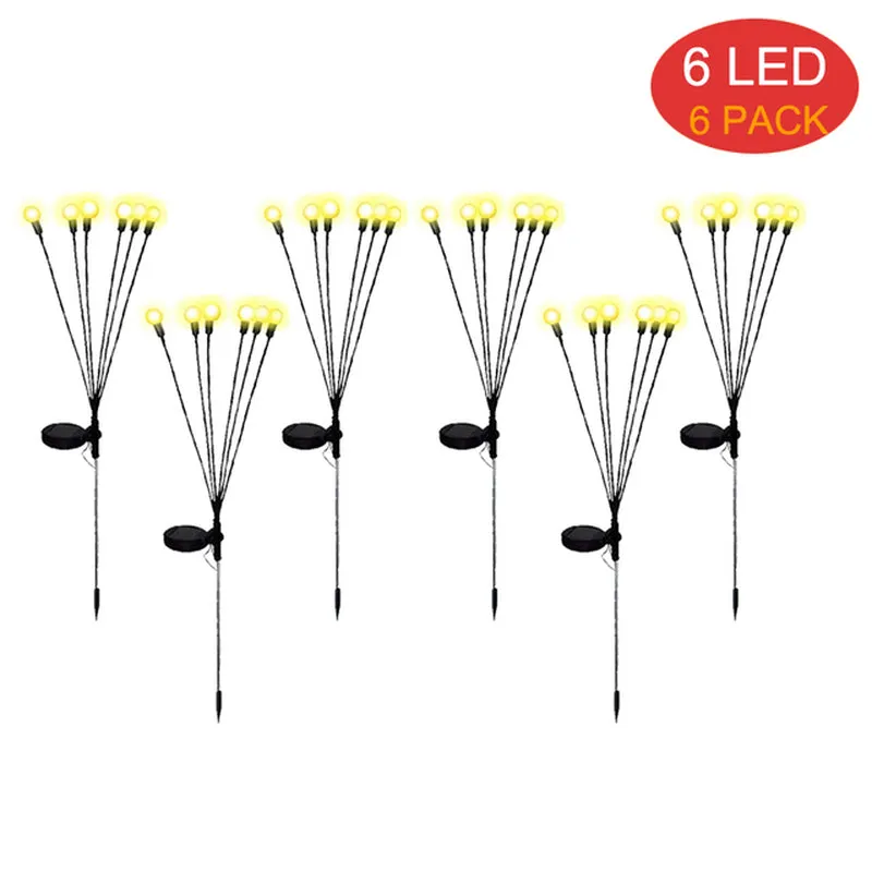 Solar Firefly LED Garden Lights