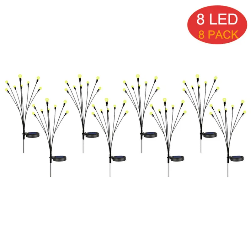 Solar Firefly LED Garden Lights