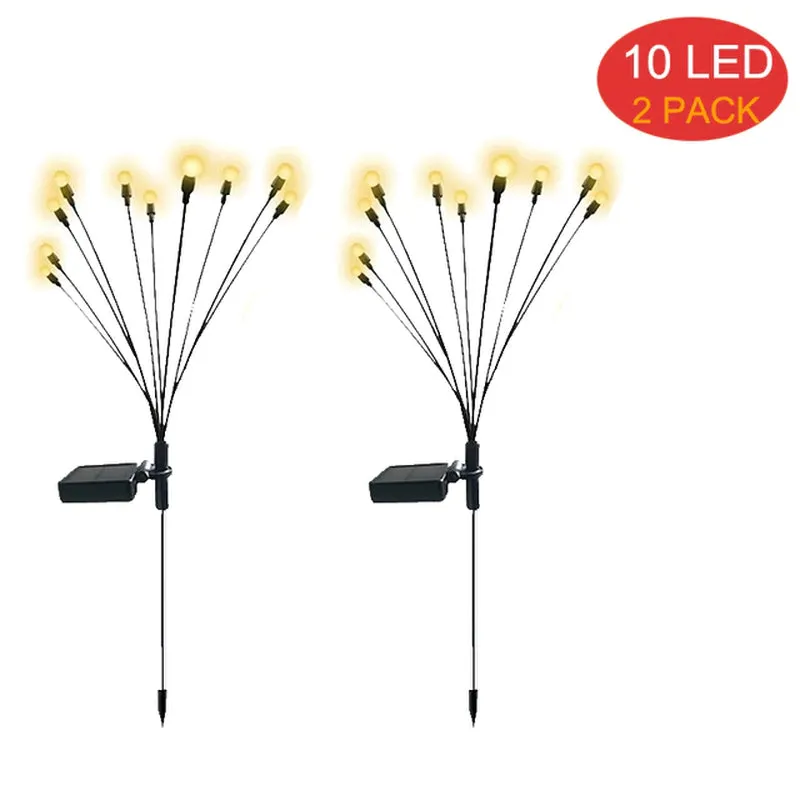 Solar Firefly LED Garden Lights