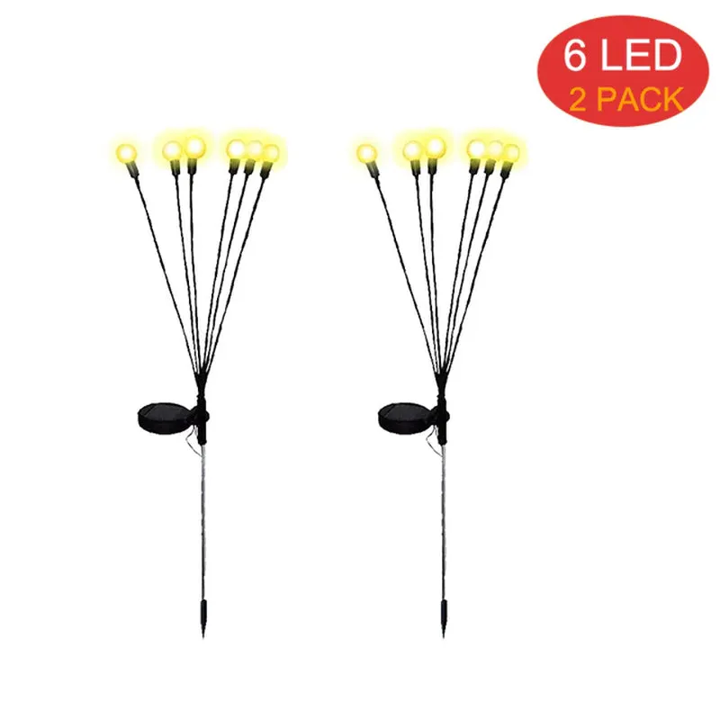 Solar Firefly LED Garden Lights
