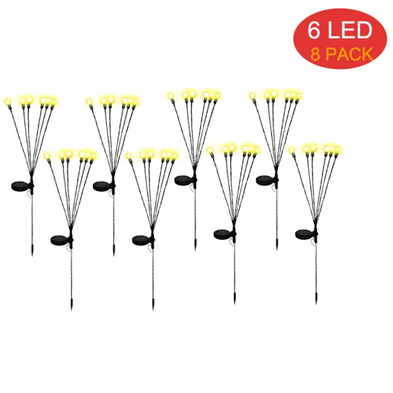 Solar Firefly LED Garden Lights