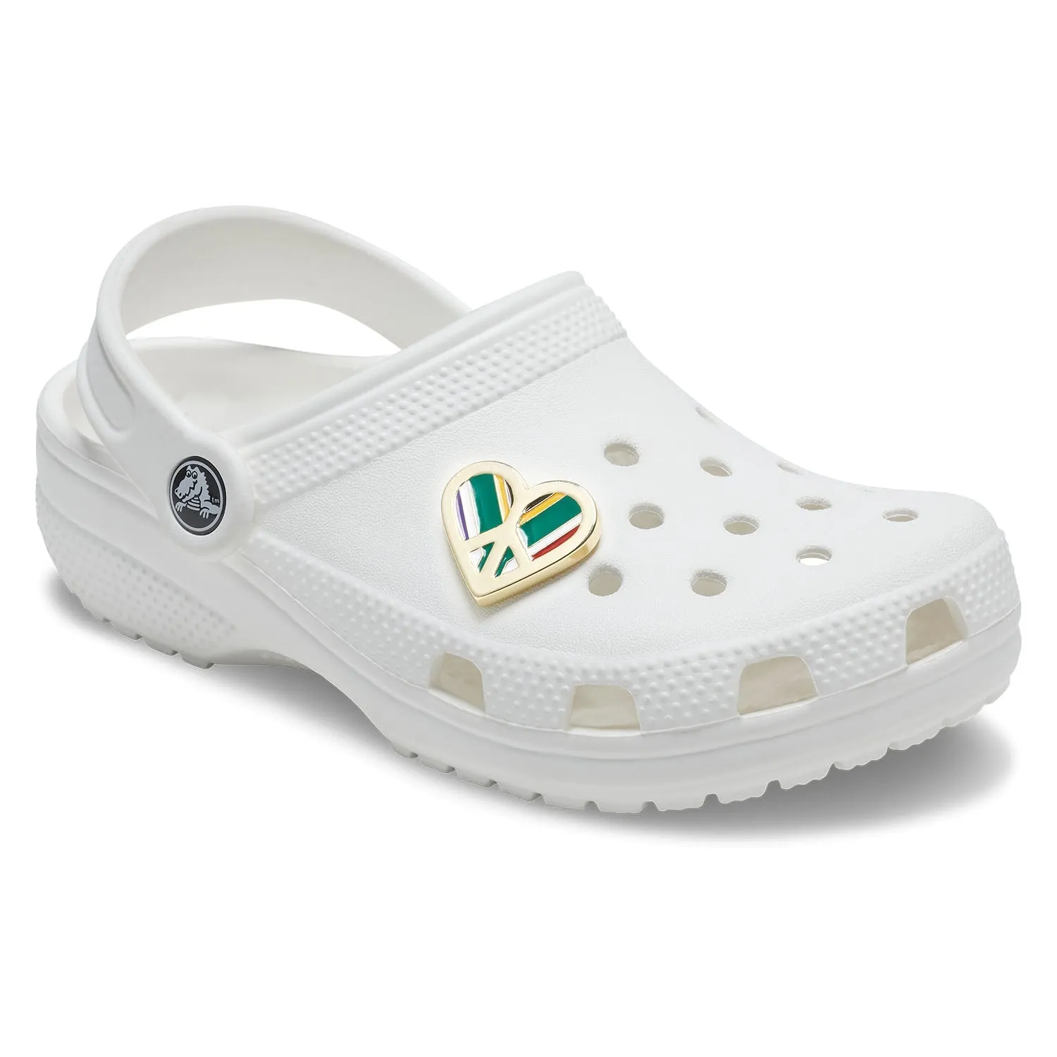 South Africa Gold Heart Jibbitz