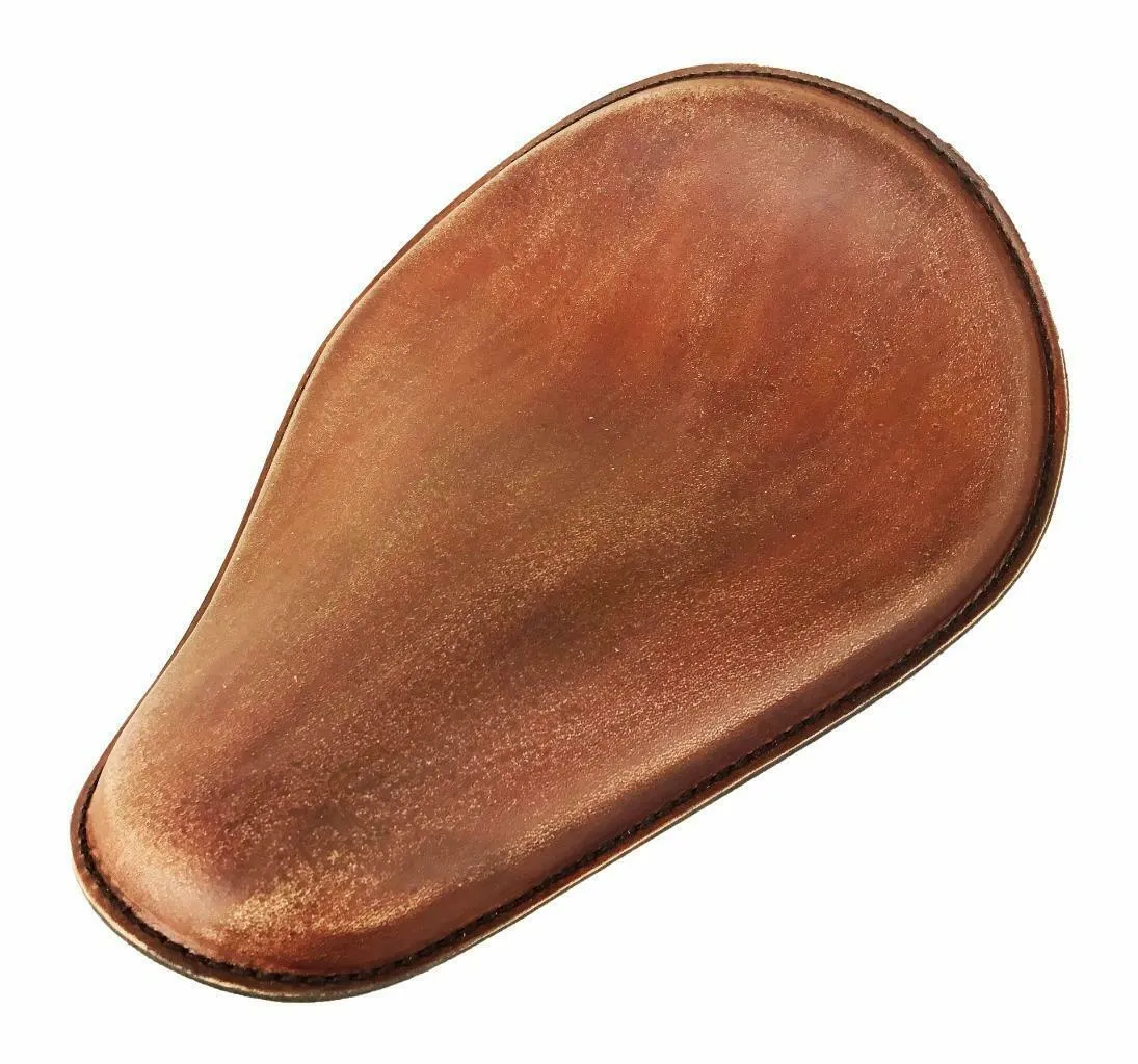 Sportster Harley Spring Seat Chopper Chopper Honda 10x13 Brown Dist Leather