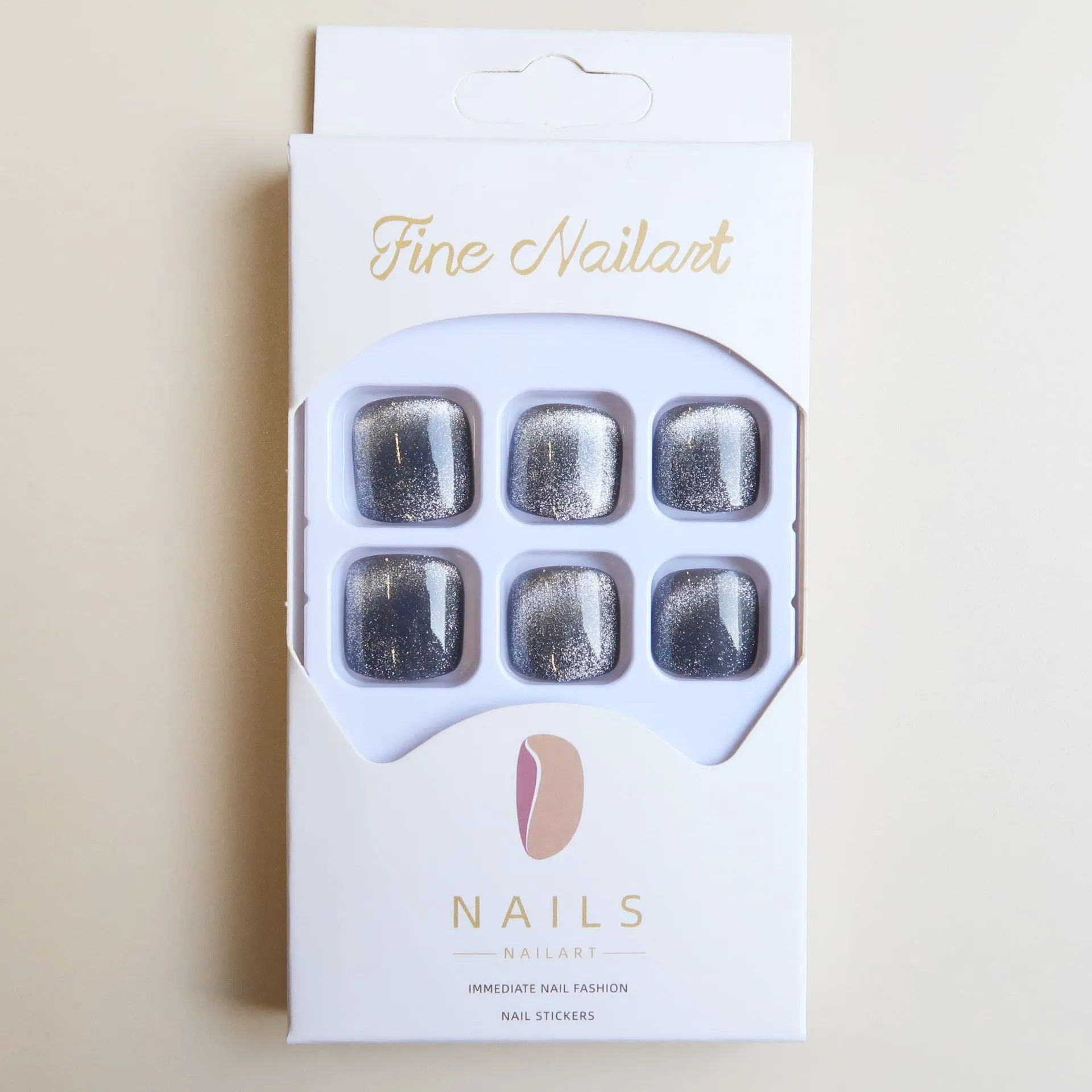 Square Toe Opal Grey