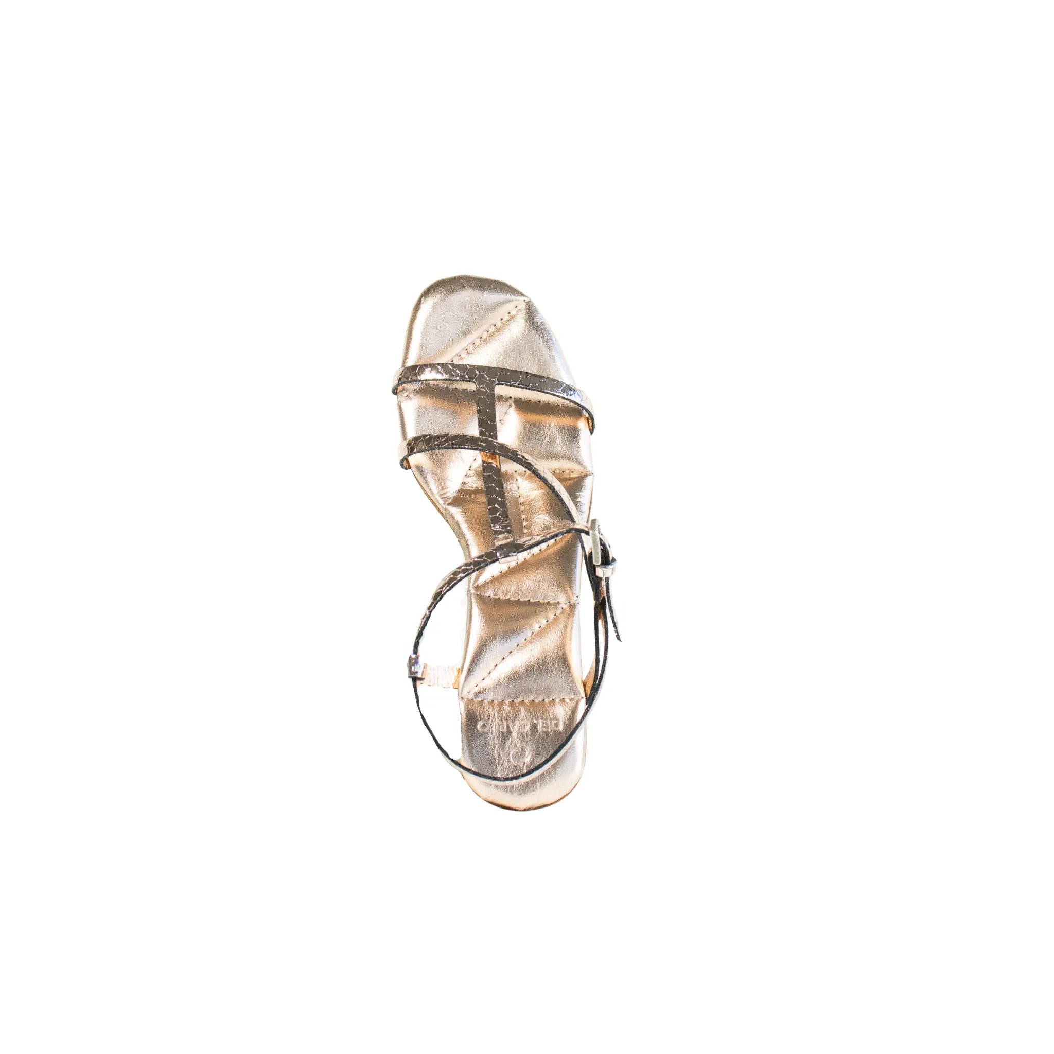 Strappy Mid-Heel Sandal