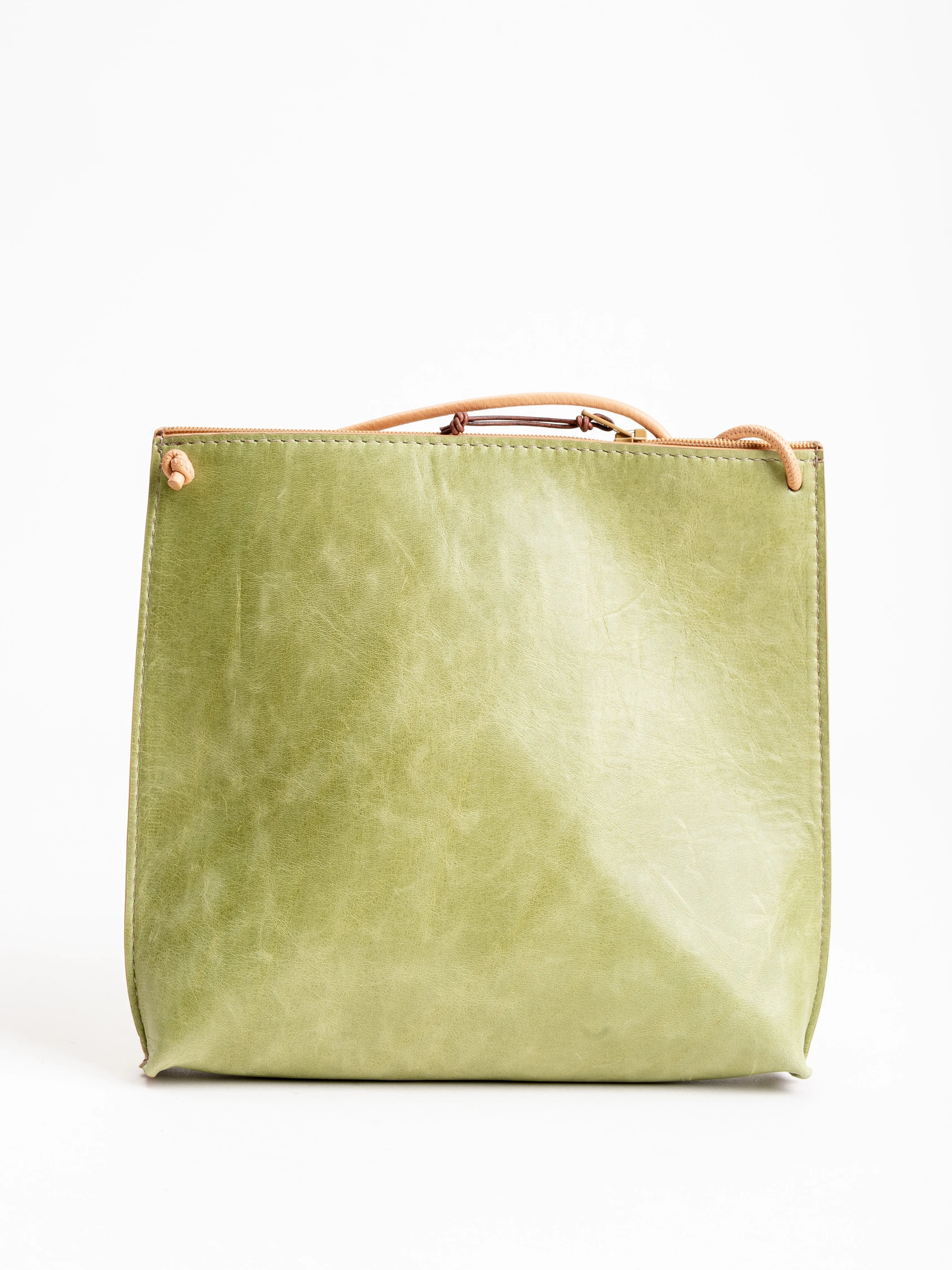 strappy pouch - apple calf