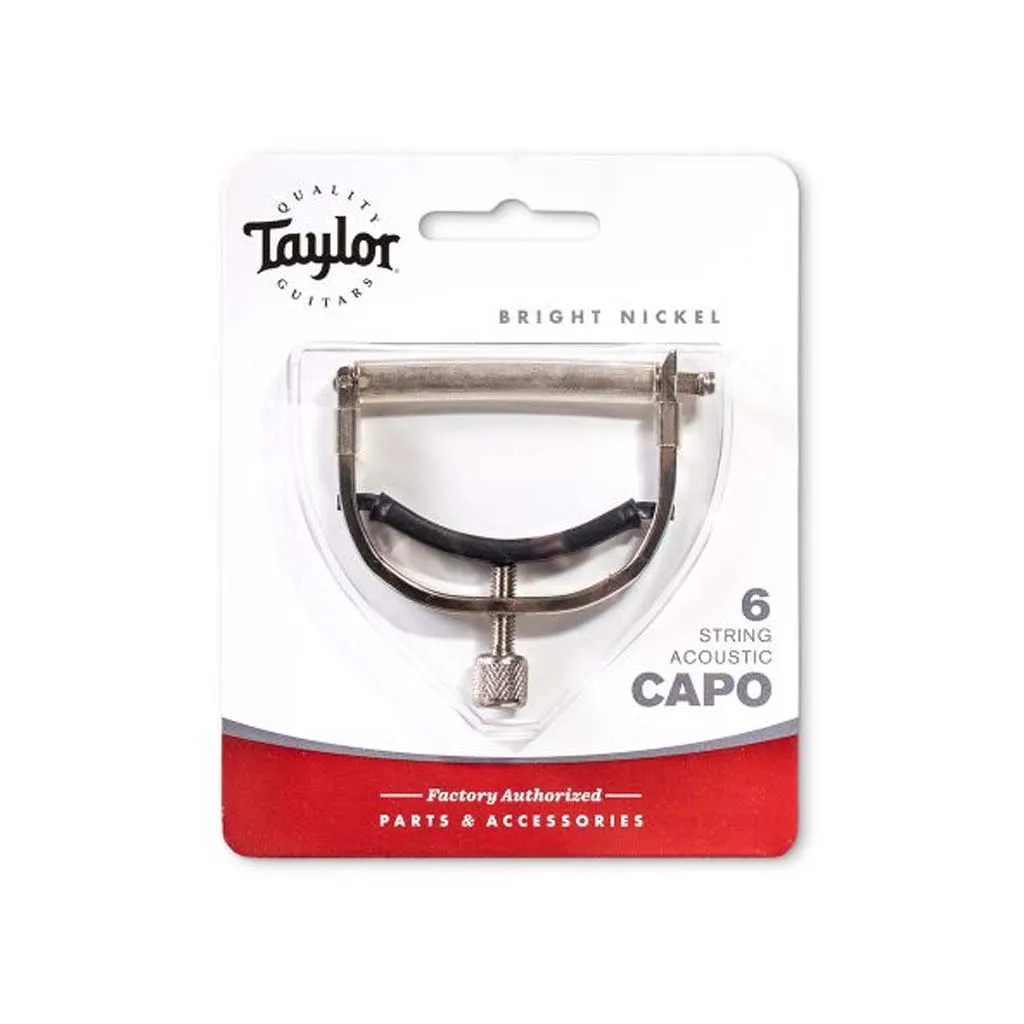 Taylor Capo, 6-String, Bright Nickel