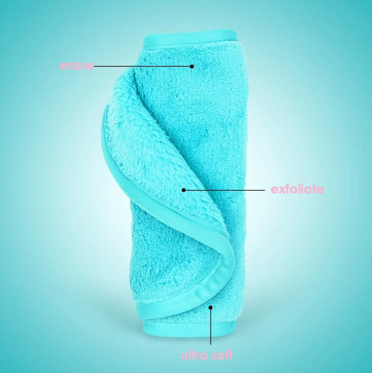 The Original MakeUp Eraser - Fresh Turquoise