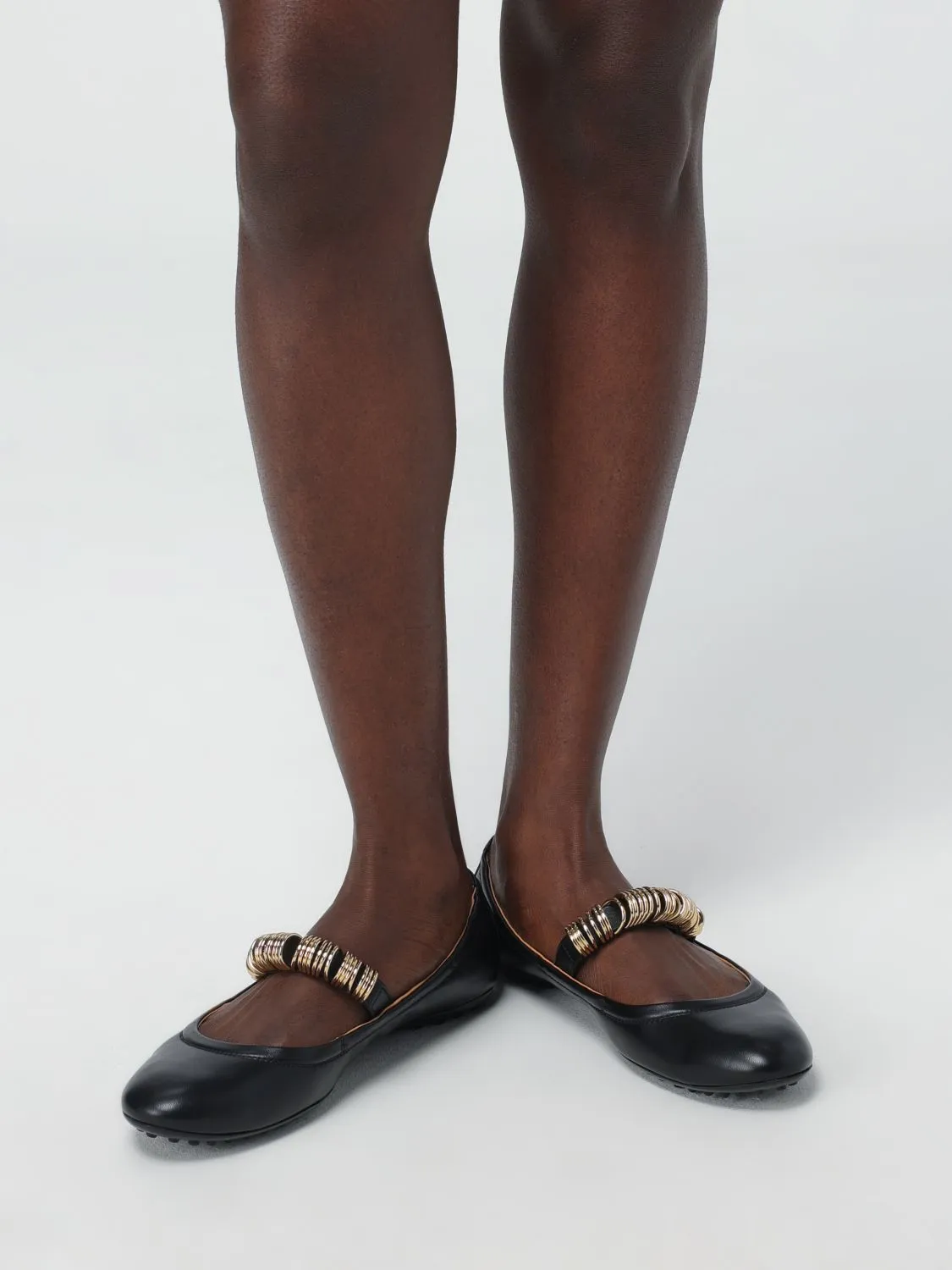 Tod's Ballet Flats Woman Black