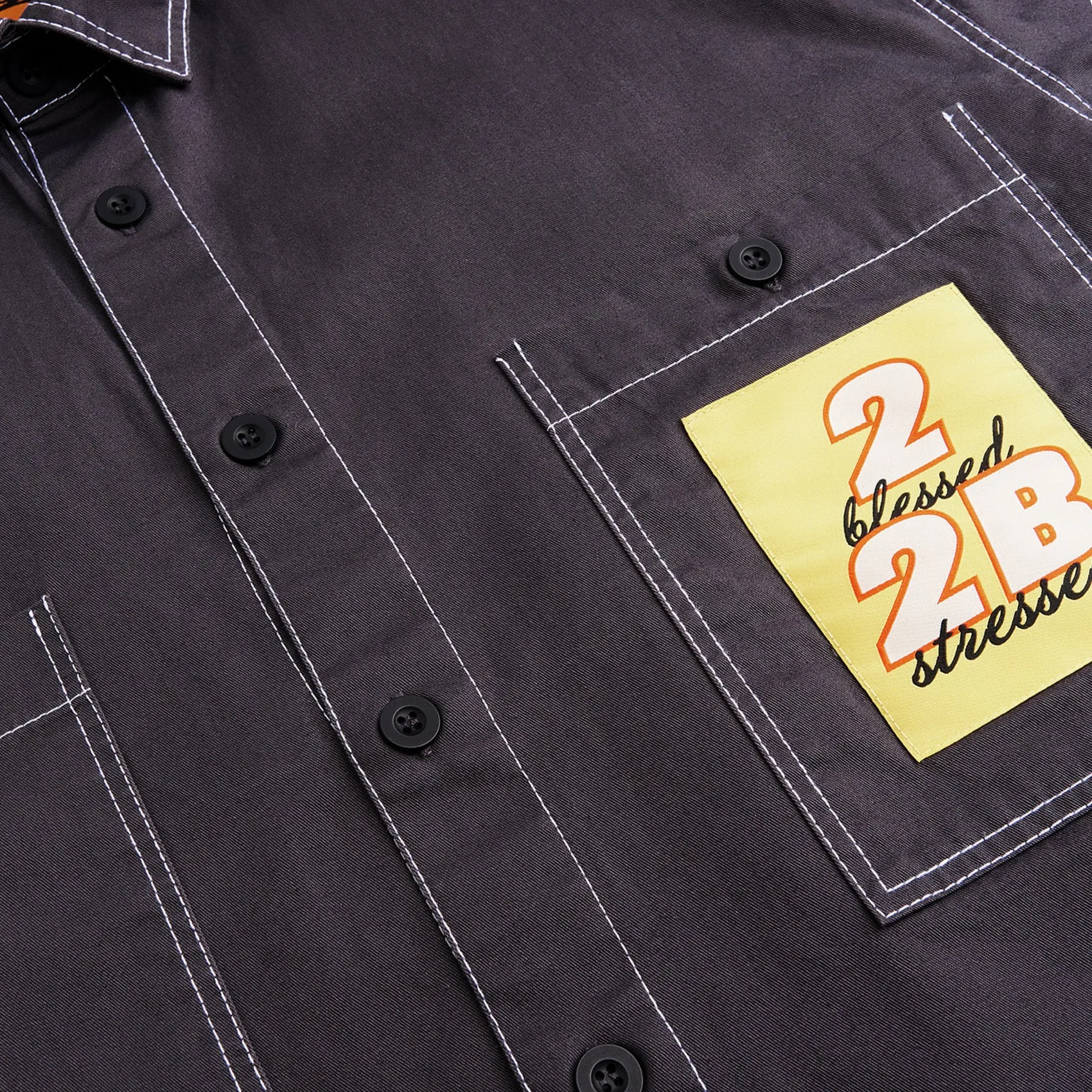 Token - Garage Woven SS Shirt - Asphalt