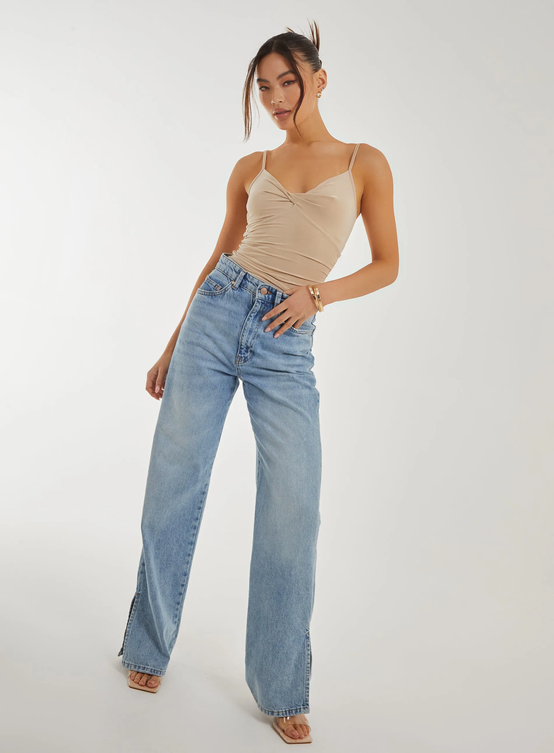 Twist Strappy Bodysuit