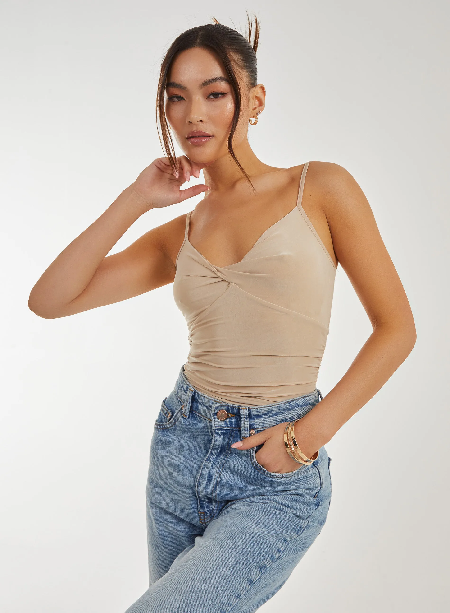 Twist Strappy Bodysuit