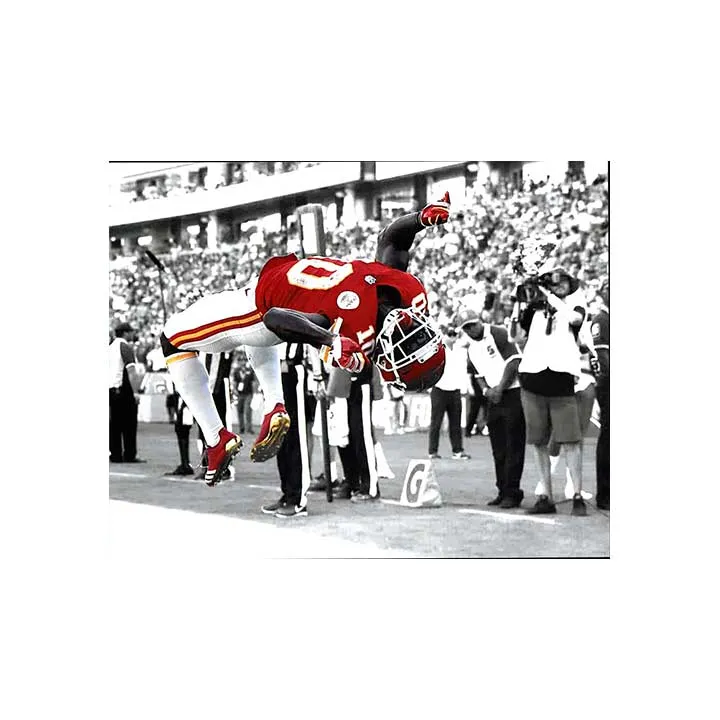 Tyreek Hill Spotlight Flip Horizontal Unsigned 8x10 Photo