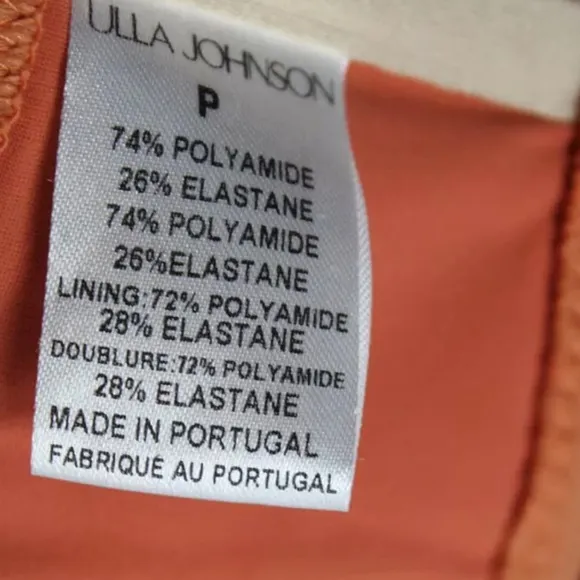 Ulla Johnson Aleena Strappy Bikini Top in Coquina ~ Sz P (XS)