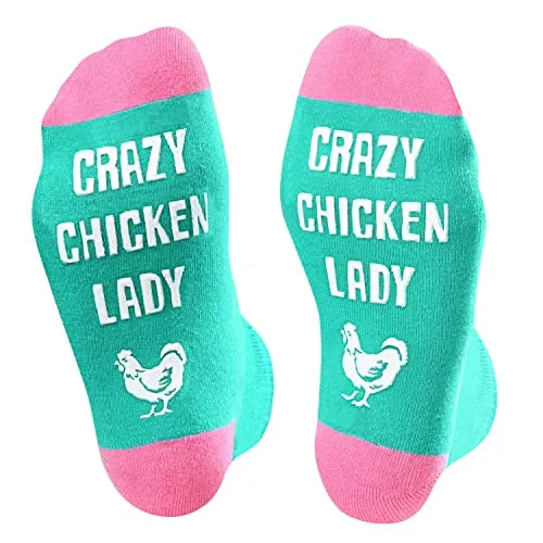 Unique Gifts for Chicken Lovers Chicken Presents for Women Birthday Christmas Mothers Day Gifts for Her Chicken Socks