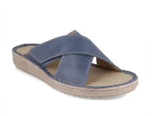 Varomed Vital Women Velcro Mule 'Joyce', navy