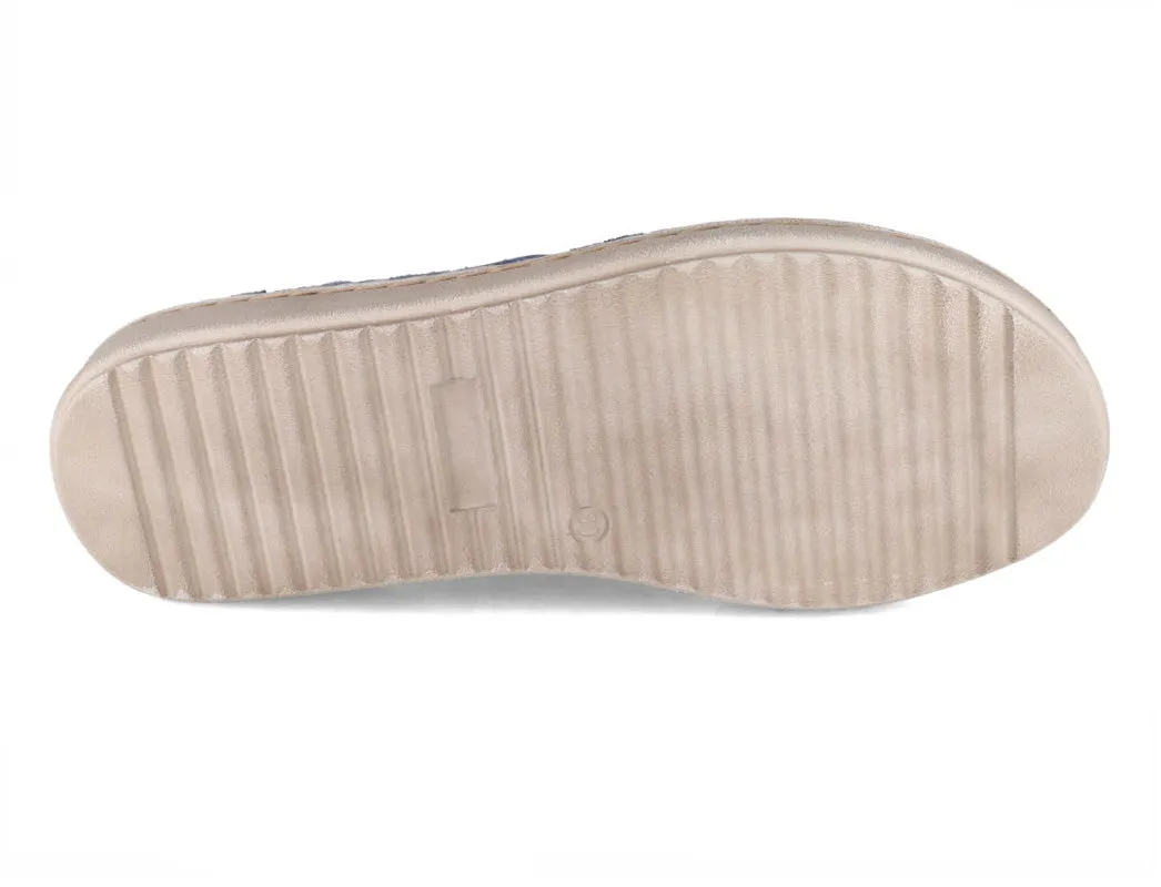 Varomed Vital Women Velcro Mule 'Joyce', navy