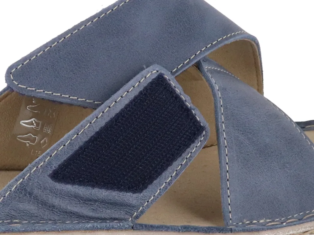 Varomed Vital Women Velcro Mule 'Joyce', navy