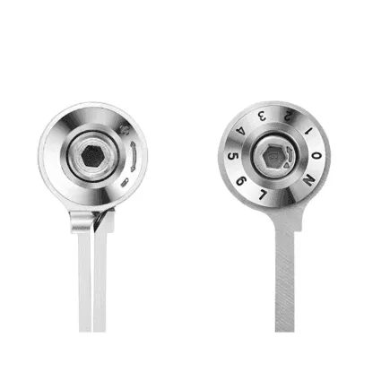W41K-C3  | Mechanical Adjustable Interfold Self Closing Hinge | Residential Aluminum Hinge | 3 Packs