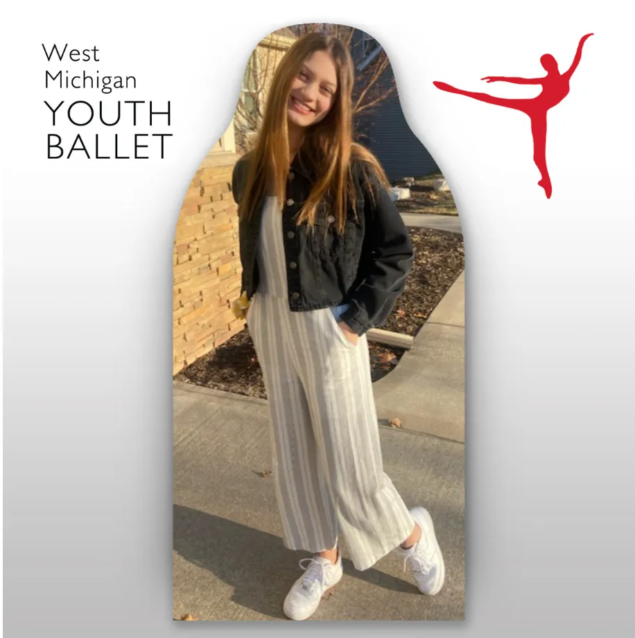 West Michigan Youth Ballet Fan Cutouts