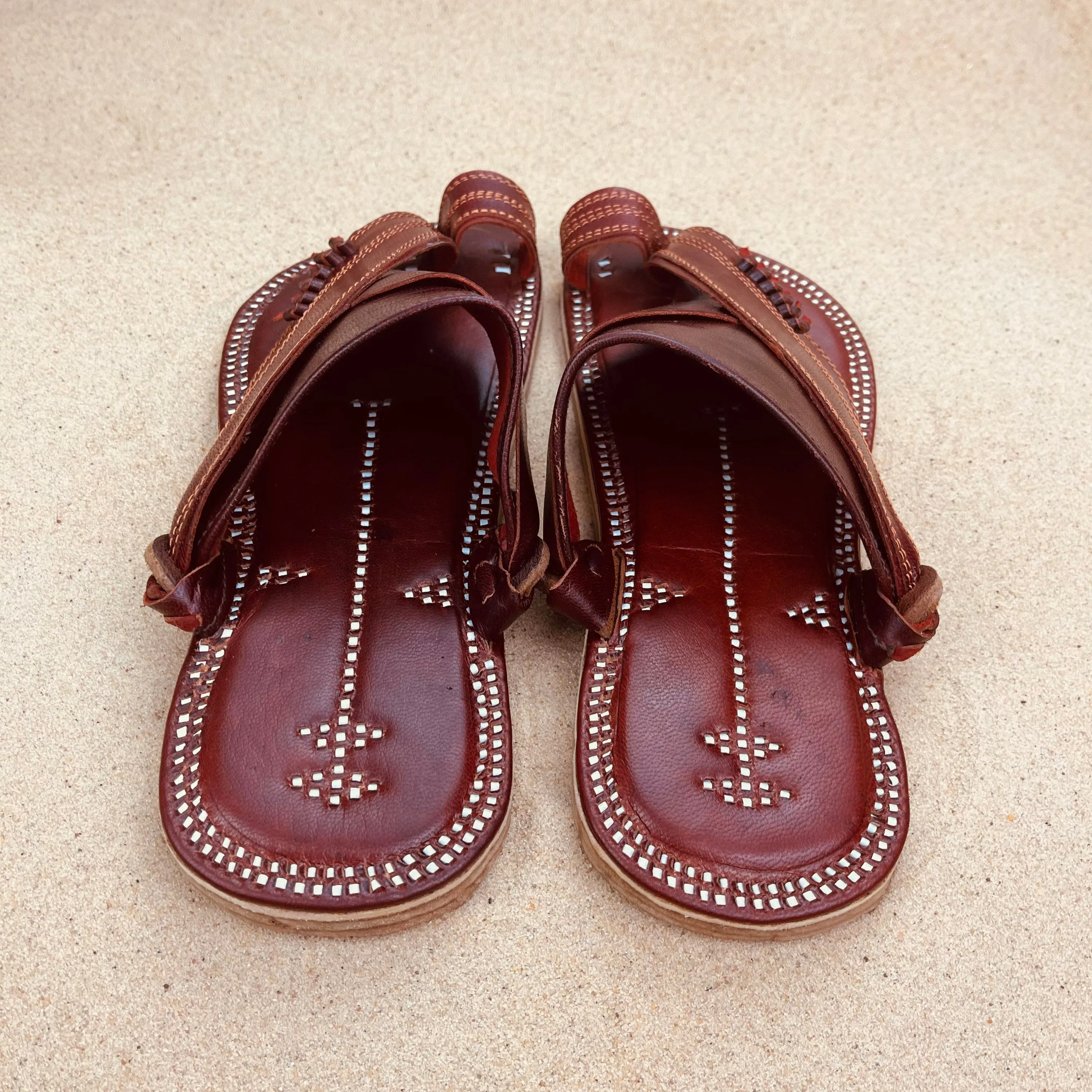 Womens Brown Leather Sandals ~ SandCruisers ~ Traditional Arabian Sandals ~ Great for Outdoors, Beaches, Parks, Lakes, Pools & Parties!