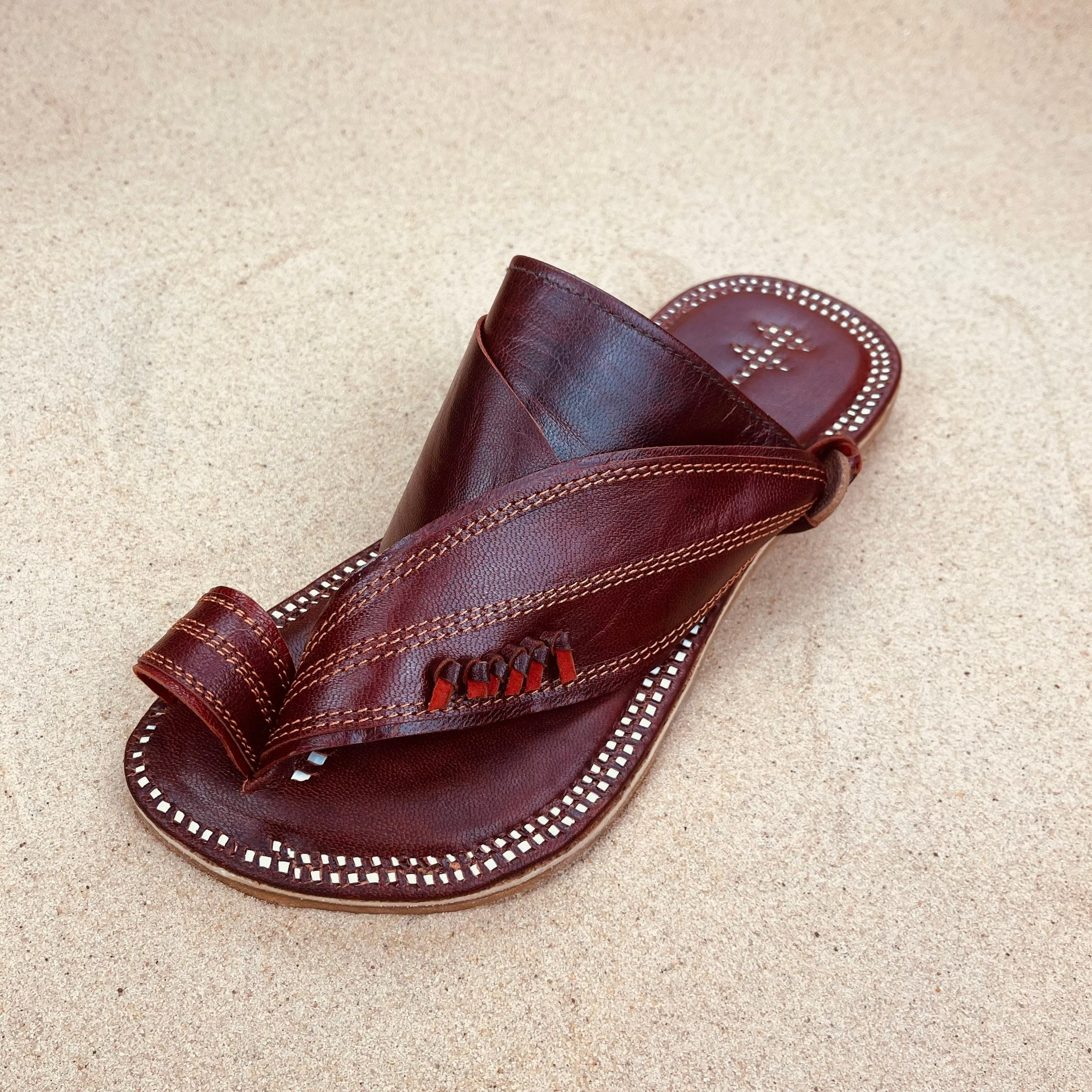 Womens Brown Leather Sandals ~ SandCruisers ~ Traditional Arabian Sandals ~ Great for Outdoors, Beaches, Parks, Lakes, Pools & Parties!