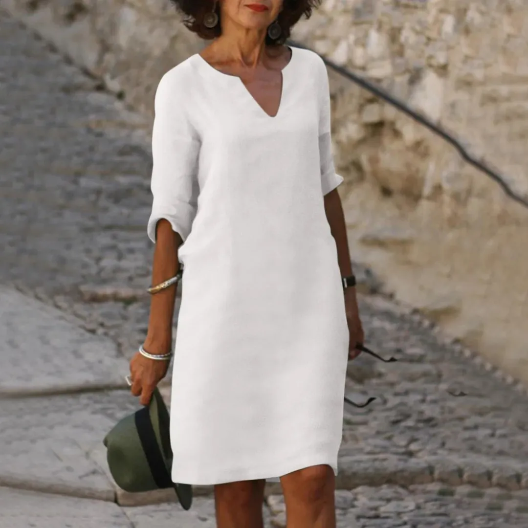 Women's Casual V-Neck Summer Dress | Mini