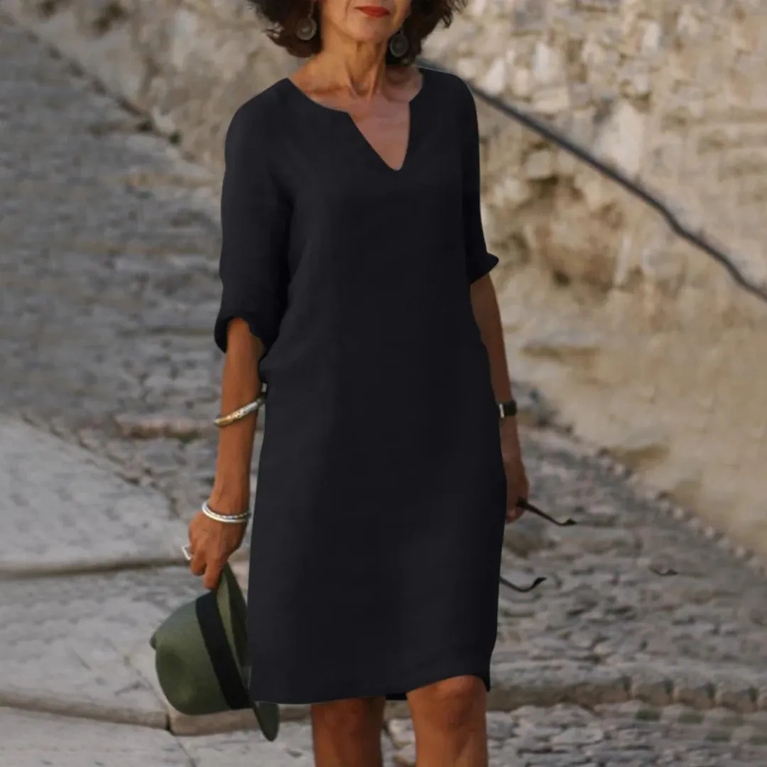 Women's Casual V-Neck Summer Dress | Mini
