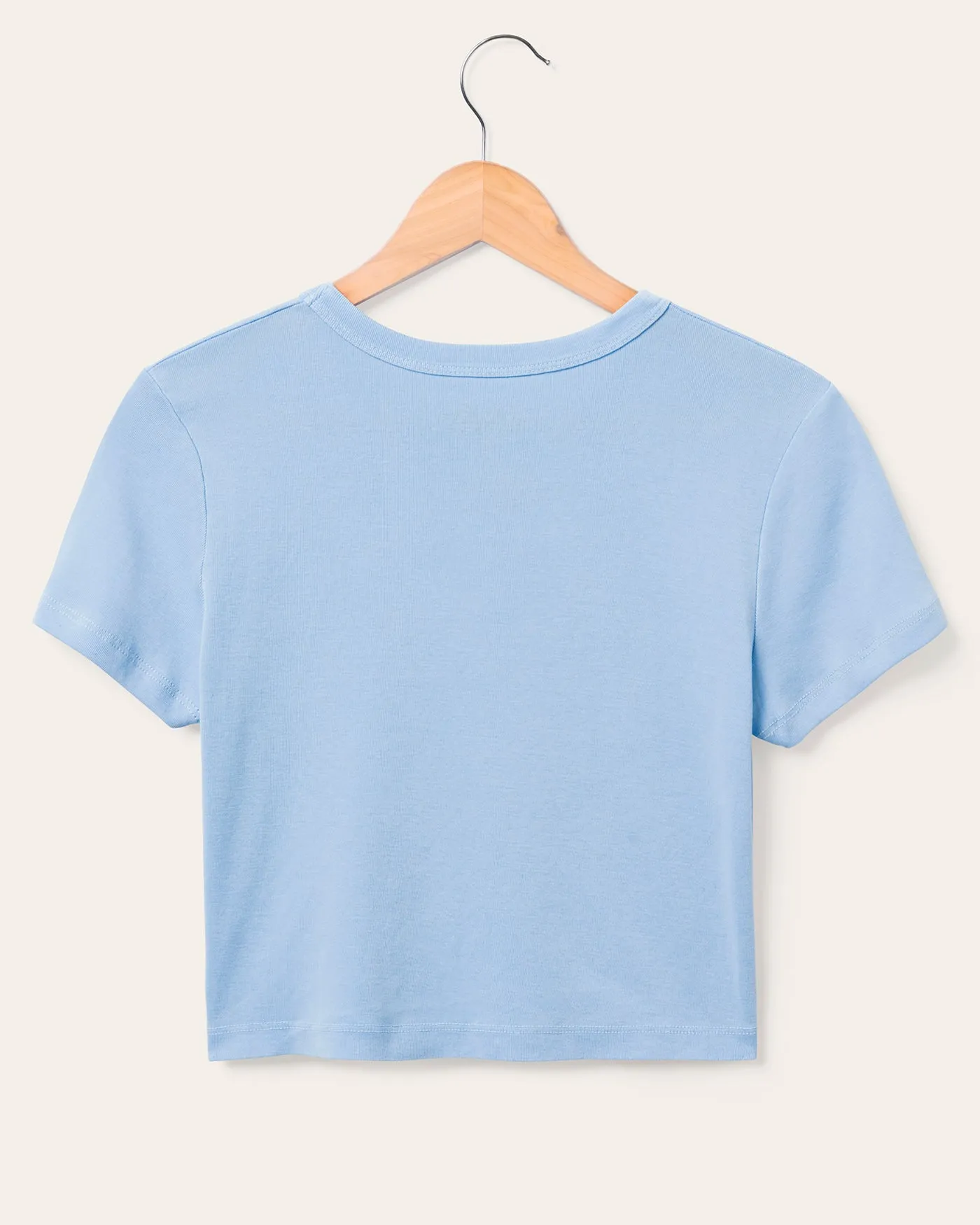 Women's Mickey Wave Baby Tee