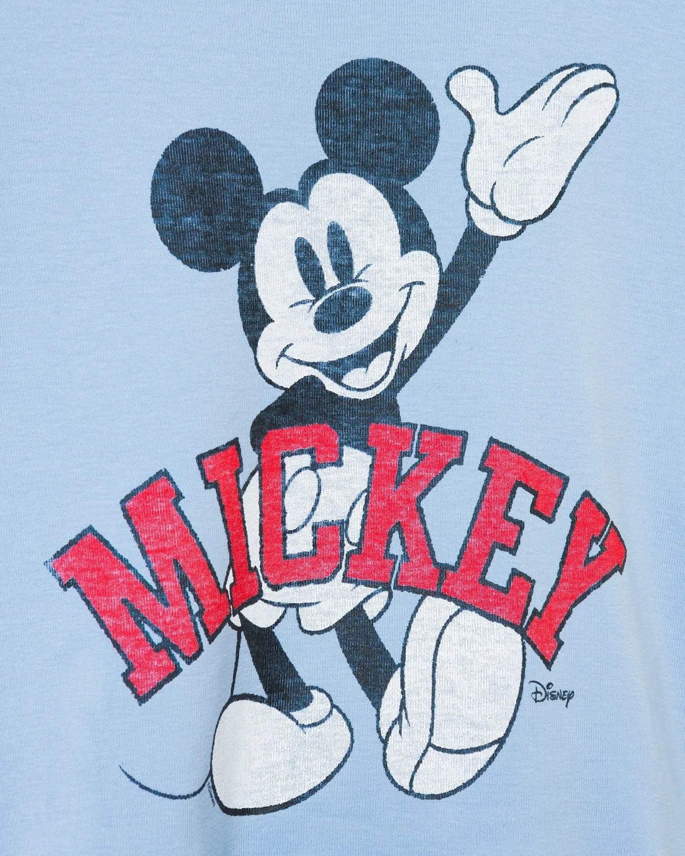Women's Mickey Wave Baby Tee