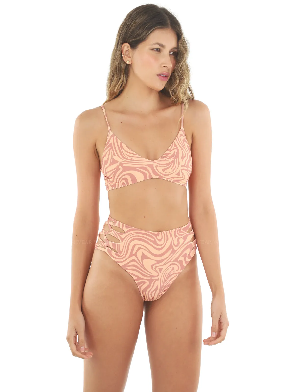 Wondermelt Elowen-Wondermelt Lattice Bikini