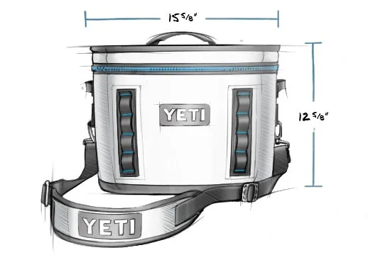 Yeti Hopper Flip 18 Charcoal