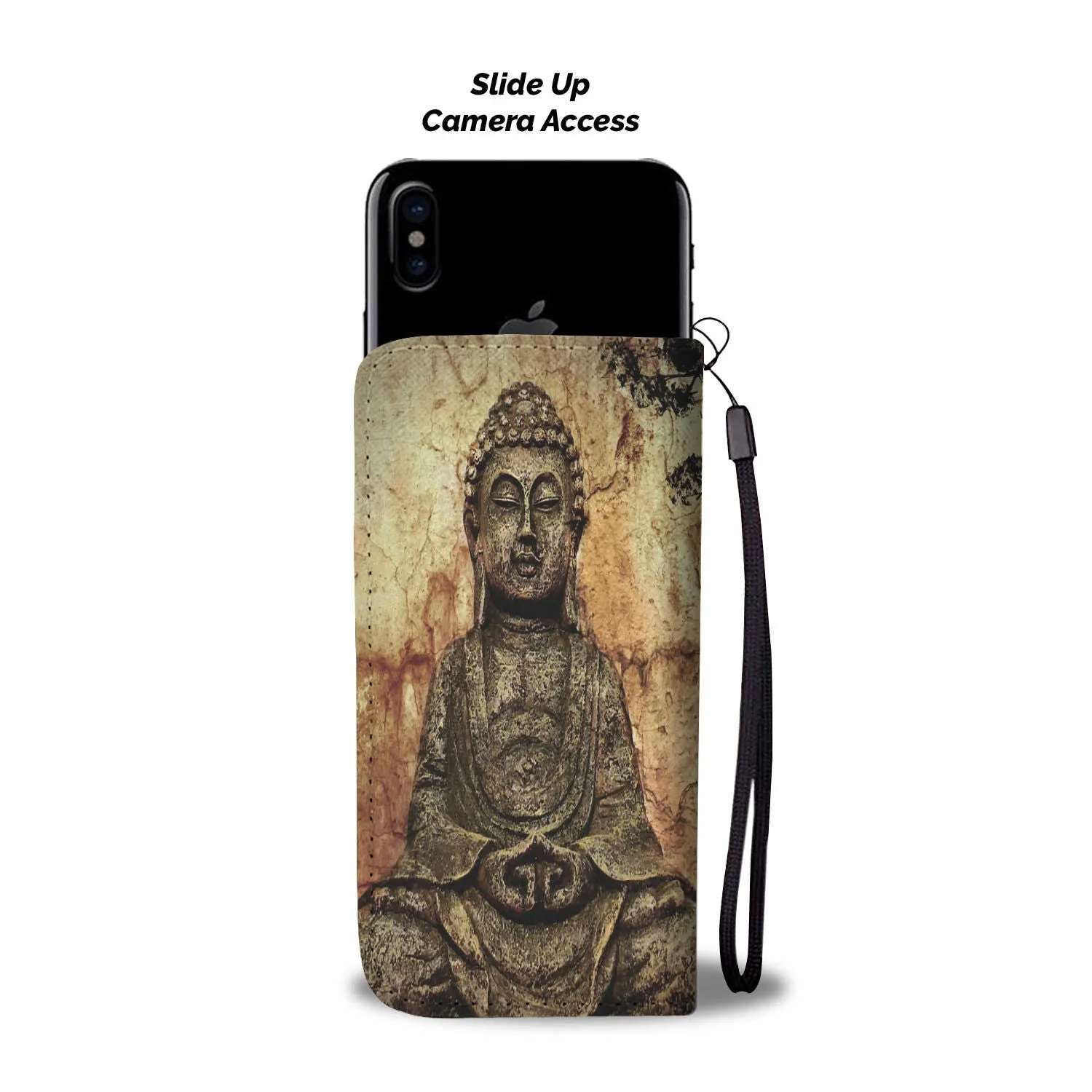 Zen Buddha Wallet Phone Case